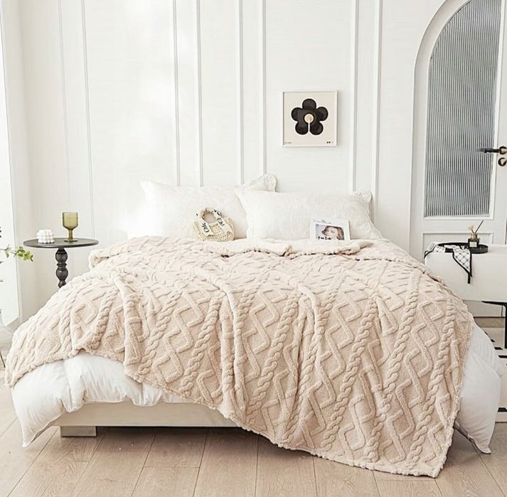 Koc narzuta pluszowy