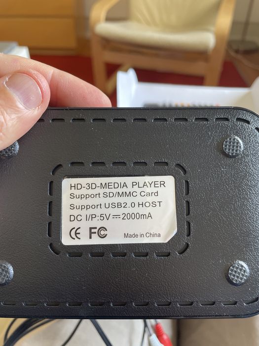 Leitor de sd e usb para hdmi. Full hdmi player