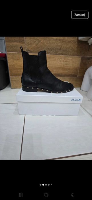 Guess jesien zkora botki roz 40