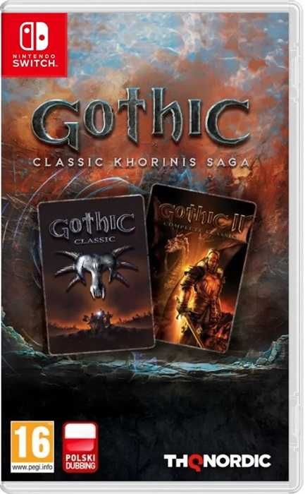 GOTHIC Classic Khorinis Saga PL Nintendo SWITCH + Oled + SWITCH 2=2GRY