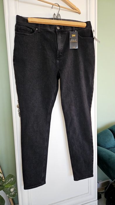 Nowe spodnie rurki skinny slim Lee 34/31
