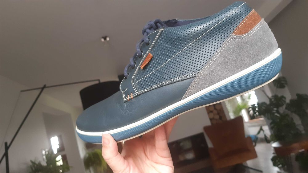 Buty jesień skóra półbuty 40 nowe