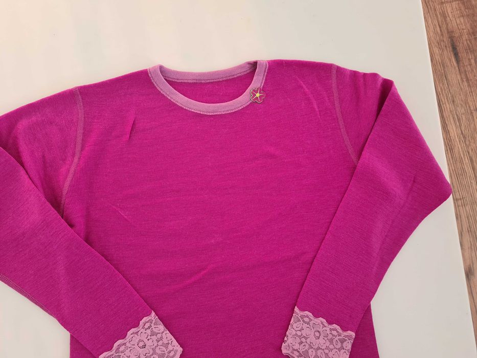 Bluzeczka/koszulka Janus, merino wool/wełna, r. 140