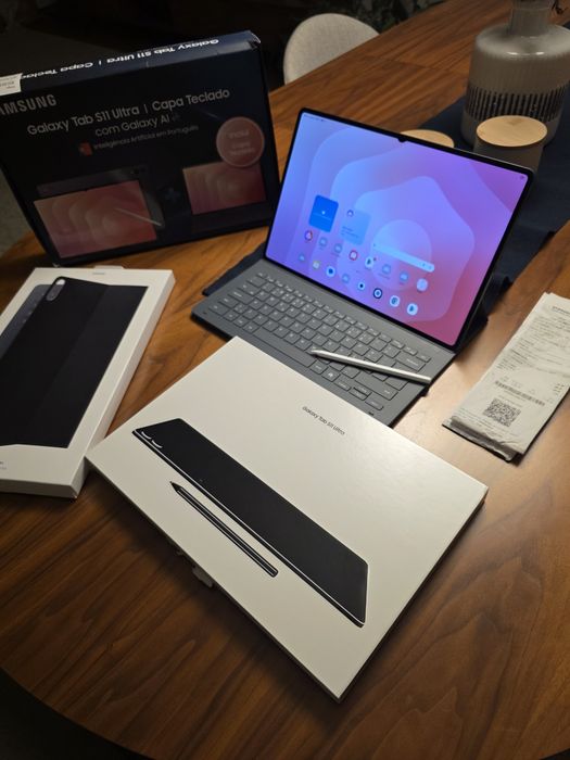 Samsung Tab S11 Ultra 256GB ESTREAR + Capa Teclado. Troca/Retoma. Fatura,garantia