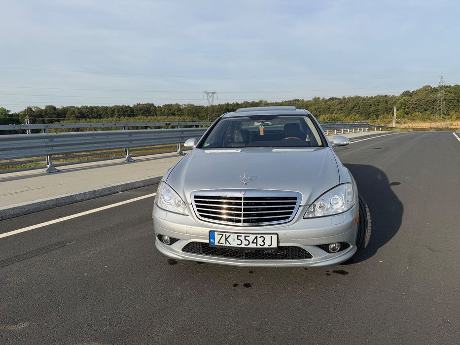 Mercedes-Benz Klasa S Mercedes-Benz S550 Long W221 AMG 2007 V8 LPG 388koni