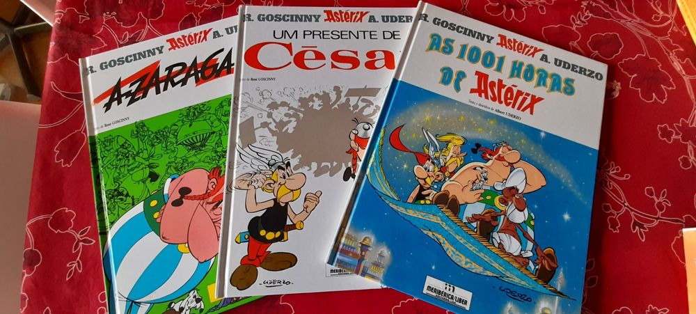 Livros dw banda desenhada do Astérix