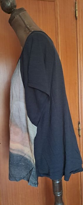 T-shirt Oversized Pull&Bear - Estampa Torre Eiffel / Paris - Tam. L