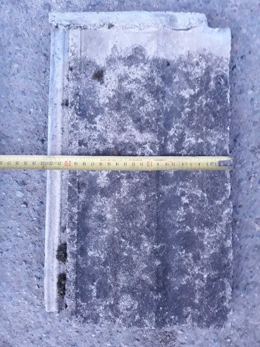 Dachówka cementowa i gąsiory