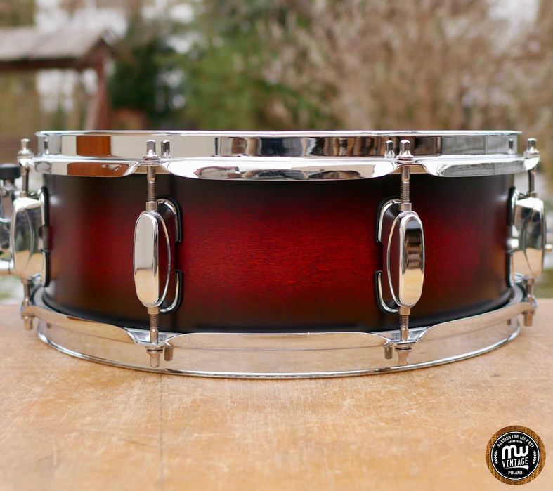 ‼️ Werbel Tama Silverstar Birch 14” x 5” Satin Cherry Burst ‼️