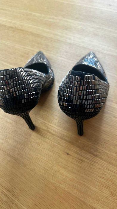 Luksusowe błyszczące buty
