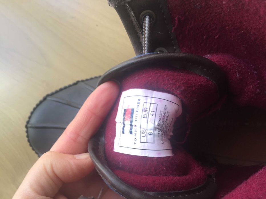 Botas Tommy Hilfiger originais.