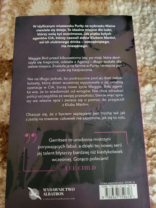 Tess Gerritsen wybrzeże szpiegów