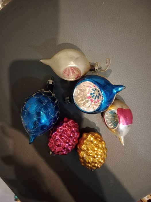 Mix bombek z czasów PRL-U, cytrynka winogron reflektory unikaty
