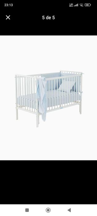Vendo berço branco Zippy