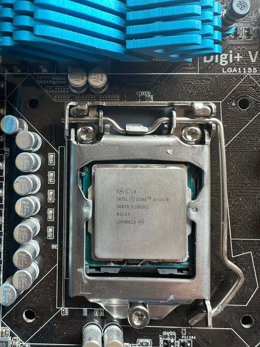 Топова плата lga1155 asus p8p67 rev 3.1 sli на ddr3/usb3.0 підтримує sata3 + core- i7,i5,i