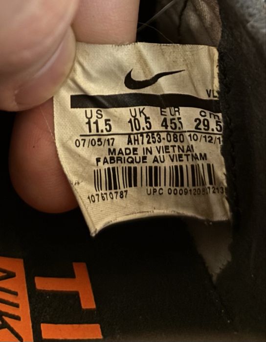 Бутсы Nike Tiempo Lengend 7 Elite Anti Clog (mercurial copa zoom x  )