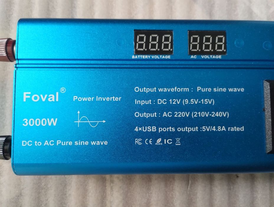 Инвертор 3000W чистый синус Киев