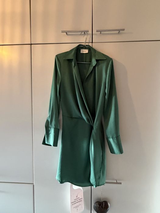 Vestido curto verde