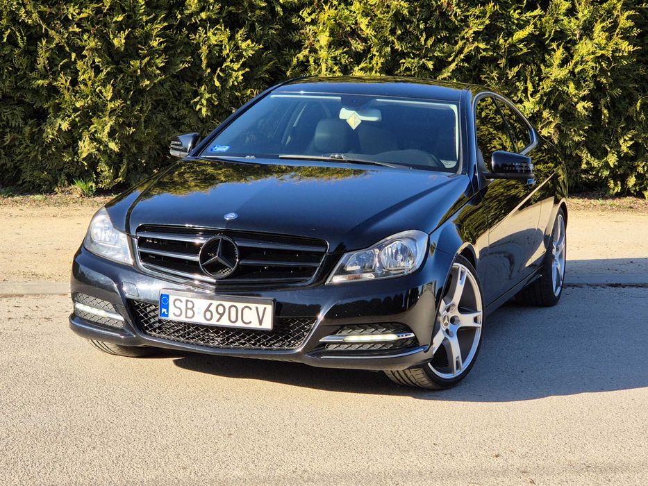 Mercedes C220 CDI W204 COUPE 170KM / 2013 / KLIMA/ LED / Harman Kardon