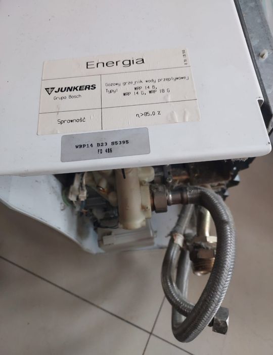 Piec gazowy firmy junkers