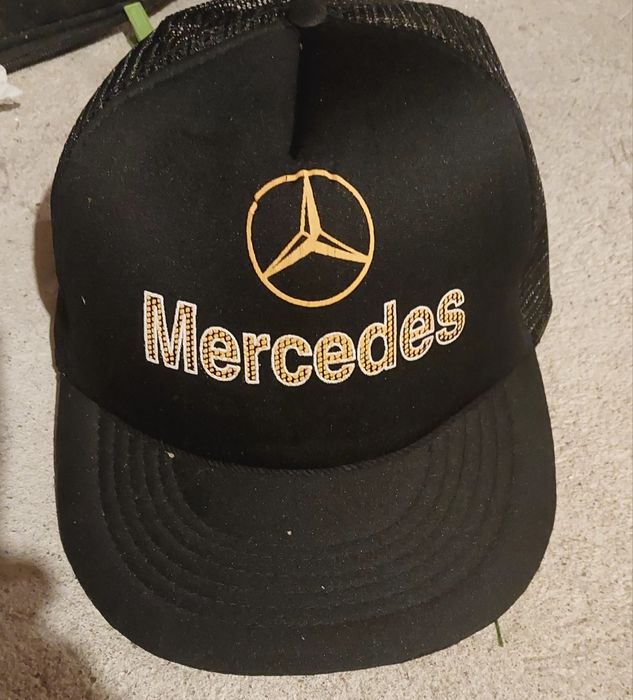 Czapka baseballówka Z daszkiem MERCEDES czarna