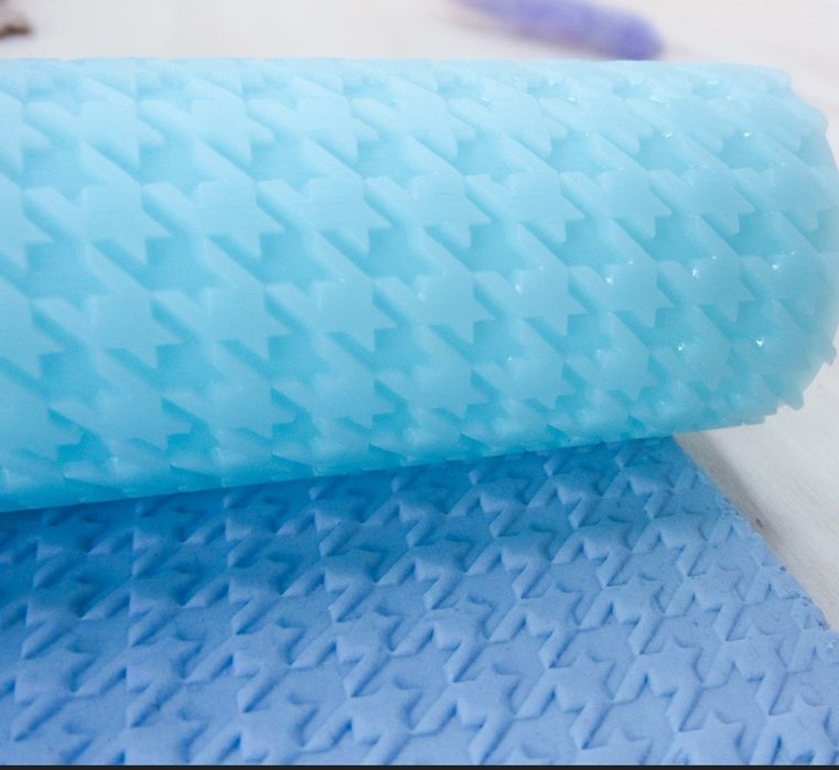 Rolos textura brincos Fimo , cerâmica plastica