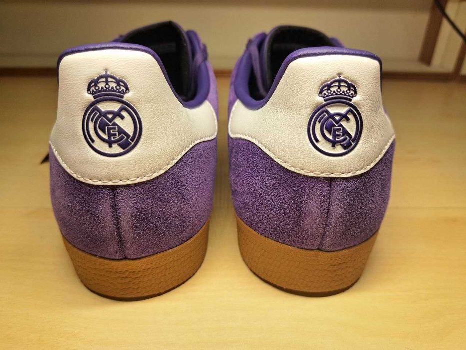 Adidas Gazelle Real Madrid - Fioletowe Buty