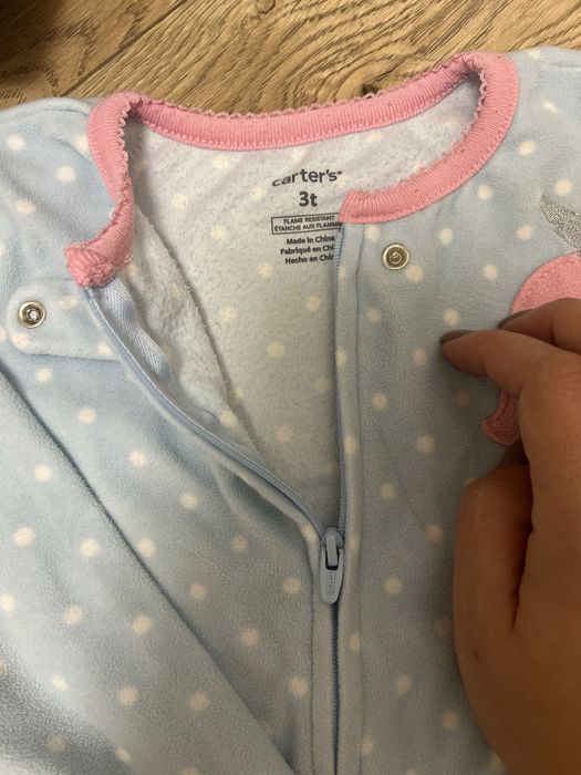 Флісовій человічок  Carters 3t, вельветовий комбінезон George 92