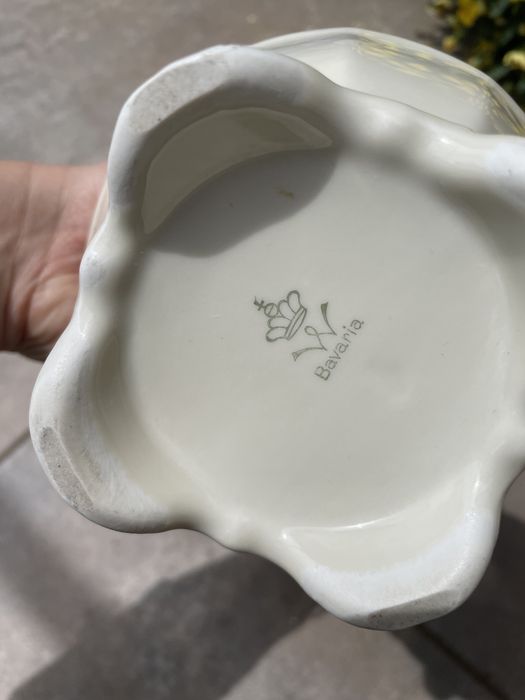 Wazon Bavaria Waldershof kwiaty porcelana