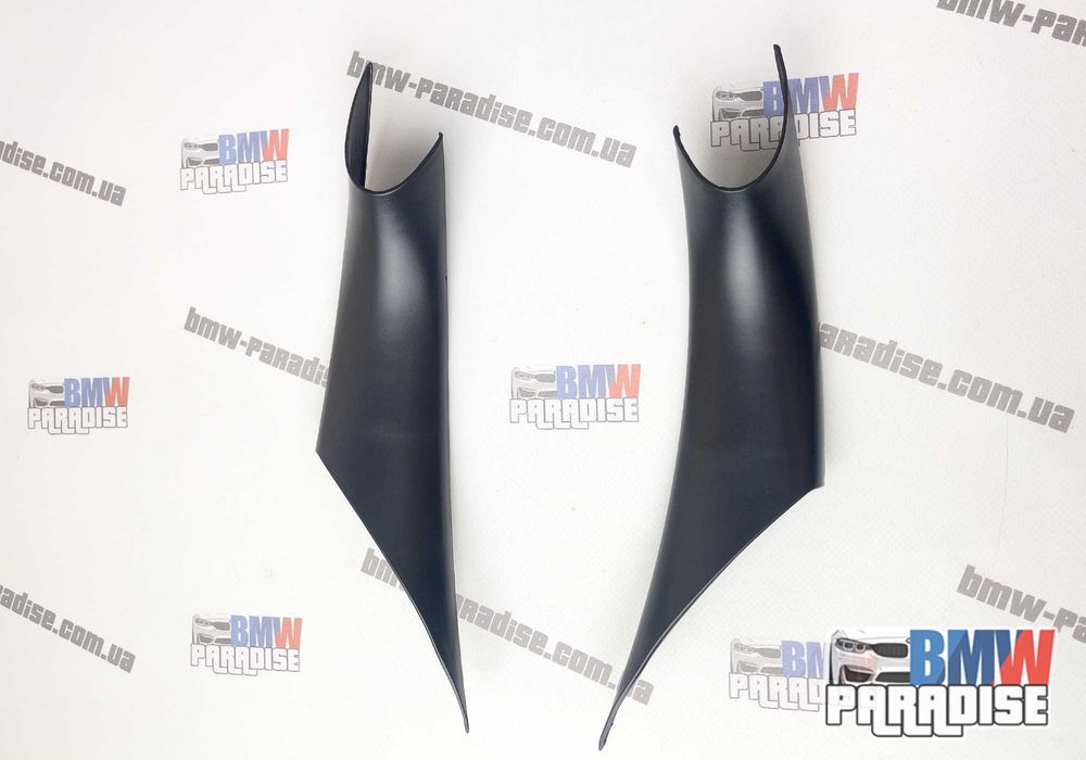 Накладки на ручки дверей (внутренняя часть) Черные BMW F32 F34 F30 F35