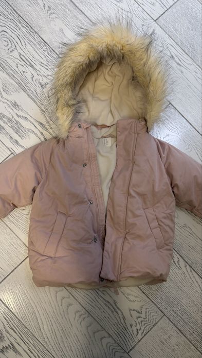 Куртка пуховик Zara 98