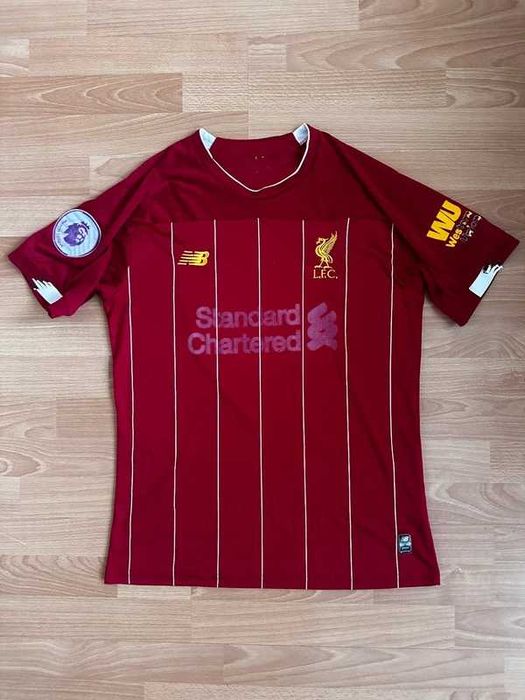 Liverpool VIRGIL van Dijk 4 koszulka newbalance patch Premier League