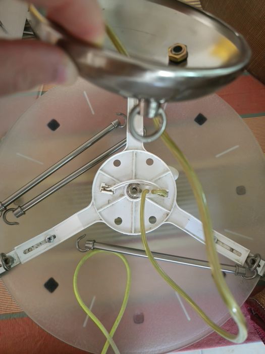 Candeeiro usado para teto