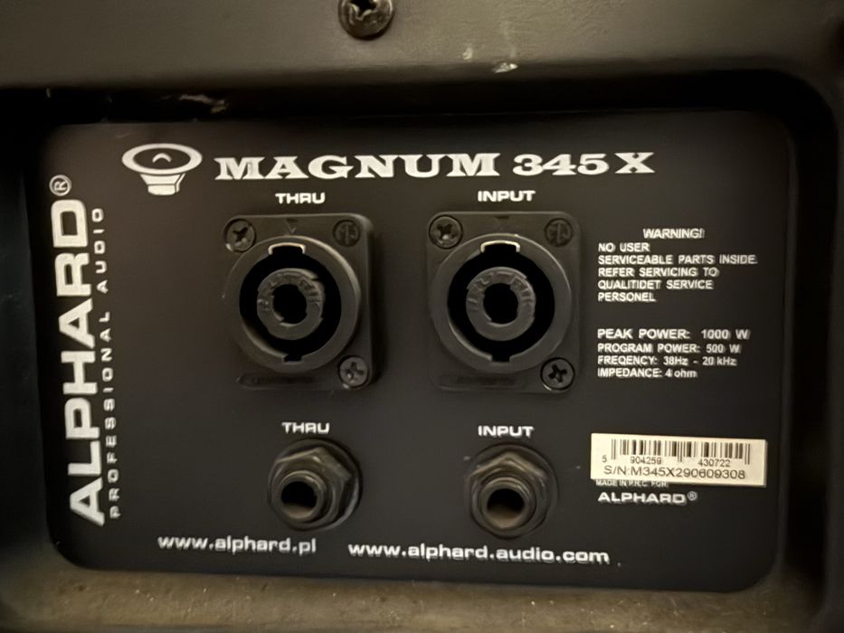Kolumny alphard magnum 345x
