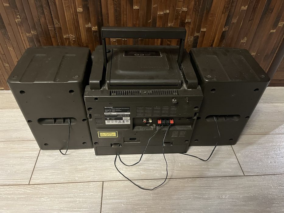 Магнітофон Sharp System-CD555H(GY) на запчастини