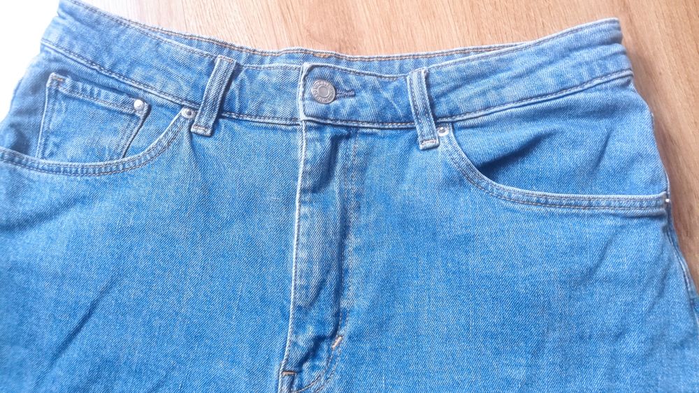 Shorty jeansowe damskie spodenki r. 42/XL H&M
