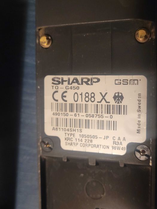 Stary telefon Sharp 1996