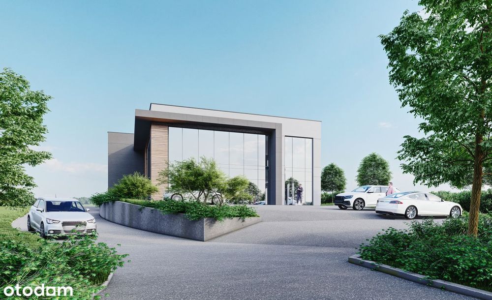 Nowoczesna Hala Produkcyjna + Biuro | 1,24Ha | Pv 100Kw | Gotowa