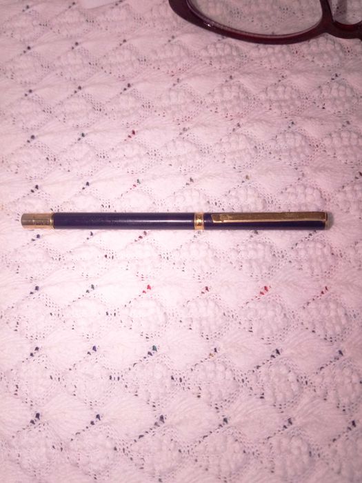 Caneta de luxo a ouro