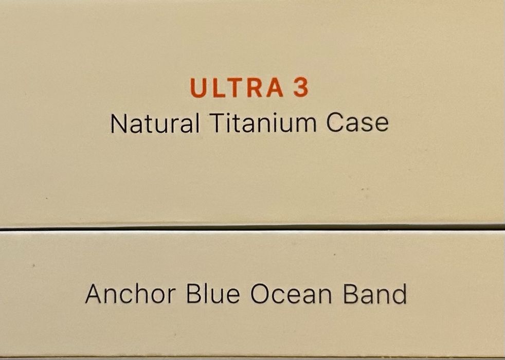 Apple Watch Ultra 3 Novo