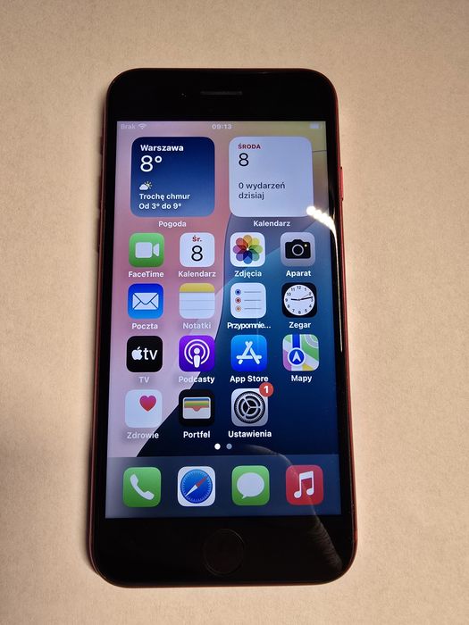 Iphone SE 2022, 64gb, RED, 84% baterii, stan bardzo dobry