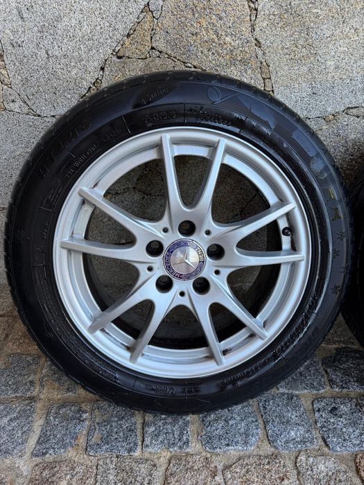 Jantes Mercedes 16 com pneus