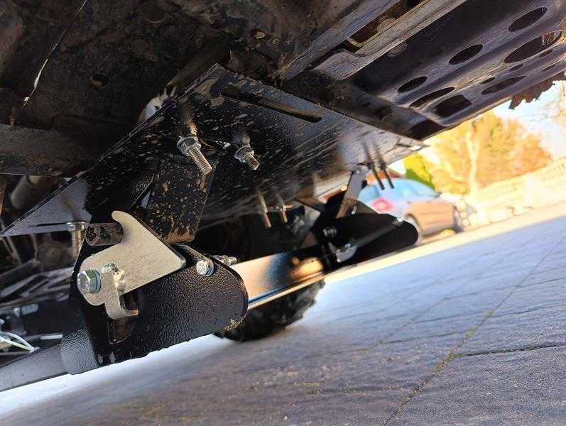 PŁUG śnieżny do quada-UNIWERSALNY-szerokość 150-szybki montaż+PŁYTA