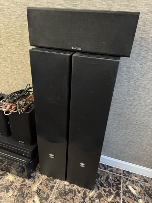 Kino domowe PIONEER VSX-422 kolumny AmTech