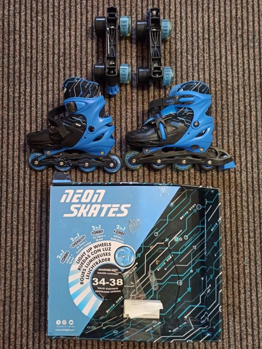 Ролики з колесами що світяться (розмір 34-38)