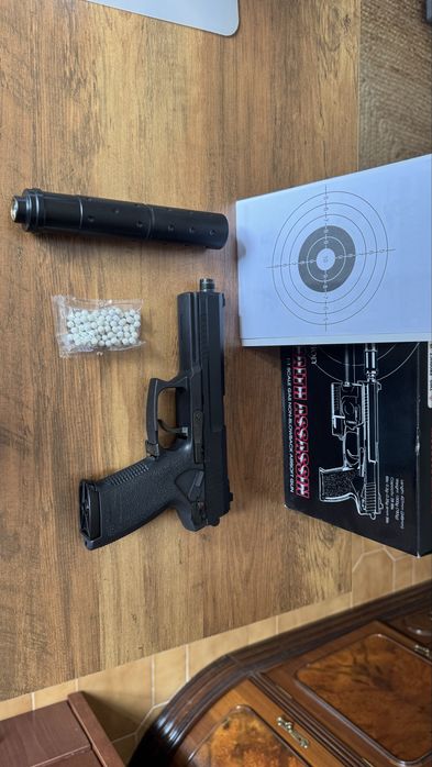 Pistola Airsoft MK23 (Green Gas)