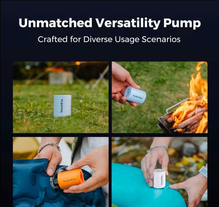 Flextail Tiny Pump 2X pompka elektryczna turystyczna