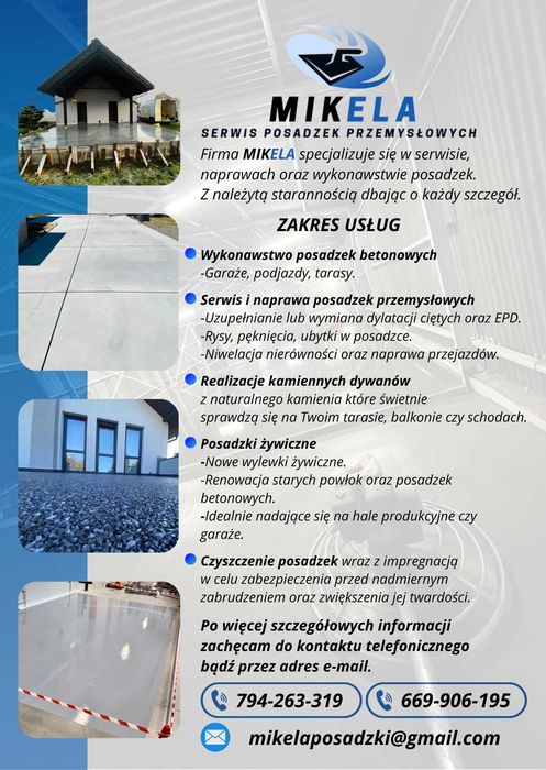 Kamienny Dywan - TARAS - BALKON - SCHODY
