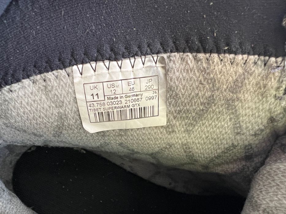 Черевики зимові "LOWA Tibet Superwarm  GTX® VIBRAM ARCTIC GRIP" Slate