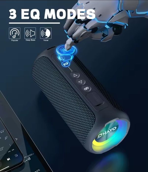 Портативная блютус bluetooth колонка ortizan x8 pro 40w